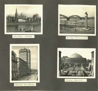 VINTAGE cir 1930s GERMANY PHOTO ALBUM WITH 87 PHOTOS  