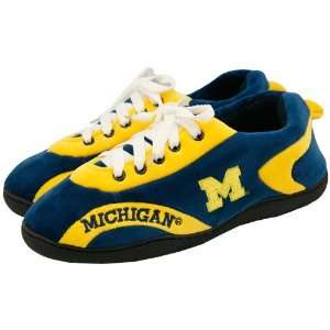  Michigan Wolverines Navy Blue All Around Slipper Sports 