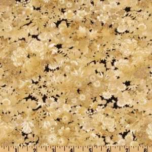  44 Wide Imperial Fusions Kyoto Floral Antique Fabric By 