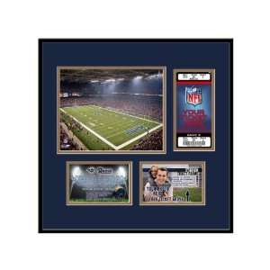 NFL Stadium Ticket Frame   St. Louis Rams  Sports 