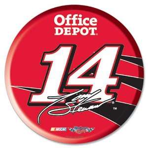  #14 Tony Stewart Office Depot Domed Round Decal 65800091 