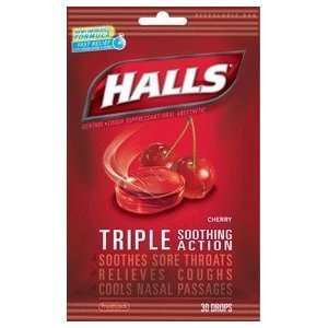   Cough Drops Advanced Vapor Action, Cherry Flavor 40 Drops (Pack of 3