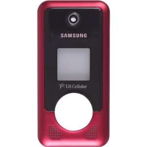  Samsung R470 Front Case, US Cellular Red, GH98 10391B 