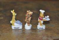 FINE PORCELAIN DISNEY WINNIE THE POOH AND FRIENDS FIGURINE COLLECTION 