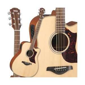  Yamaha A1M Acoustic Electric Guitar Musical Instruments