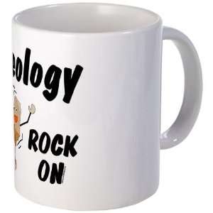 Geology, Rock On Humor Mug by  
