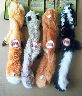 STUFFING FREE Dog Toy SMALL Critter  DOGS ARE CRAZY FOR  