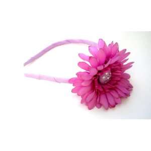 Fashion Ribbon Wrapped Handmade Hair Headband With Specialty Bow For 