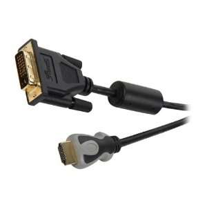   DVI D (24+1) Male Cable w/ Ferrite Cores Model RCAB 11082 Electronics