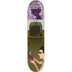 Toy Machine Austin Stephens Fiberprime TV Skateboard Deck 