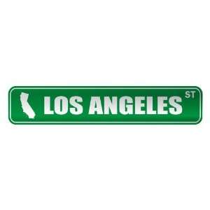   LOS ANGELES ST  STREET SIGN USA CITY CALIFORNIA