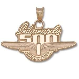  Indianapolis 500 5/8 2009 Centennial Logo Pendant   Gold 