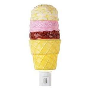 Ice Cream Cone Night Light