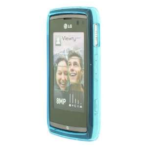   Celicious Blue Hydro Gel Case for LG GC900 Viewty Smart Electronics