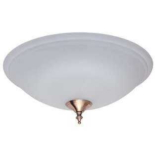 Hunter 28396 Energy Efficient Dual Use Frosted Bowl Light Kit at  