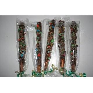 Dark Chocolate Covered Pretzel Rods in a Grocery & Gourmet Food