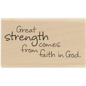  Faith in God   Rubber Stamps Arts, Crafts & Sewing