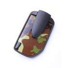 Safepocket Mens Camouflage Compact Wallet Money Clip