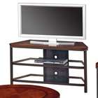 Steve Silver Furniture Trisha 46 TV Stand in Multi Step Dark Cherry