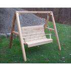 Fifthroom 5 Red Cedar Royal Highback Porch Swing with Stand