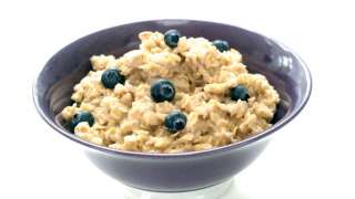 Little person porridge with fruit toppings   Delicious, nutritious and 