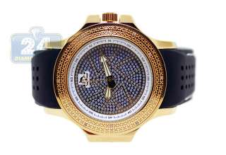 Techno Master Jojo Diamond Gold Ornament Mens Watch  