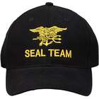 Rothco Black NAVY SEAL TEAM Low Profile Cap