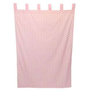 Tadpoles Dot Curtain Panels, Set of 2, Pink 
