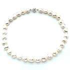  Baroque White Pearl Necklace (13mm)