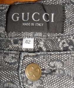 GUCCI SIGNATURE PANTS SUIT sz 3 XL mADE IN ITALY  