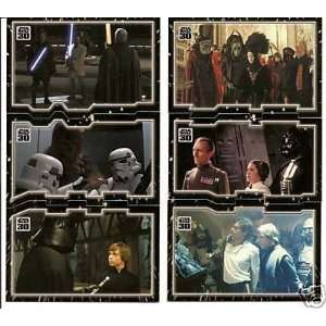  Star Wars 30th Anniversary 27 Card Tryptich Card Set Including Luke 