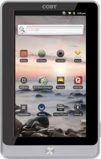 Coby Kyros Silver 7 LCD Touchscreen 4GB Android OS 2.3 WiFi Tablet 
