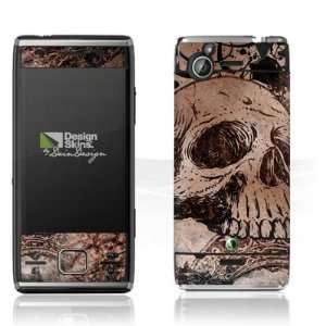   for Sony Ericsson Xperia X2   The Skull Design Folie Electronics