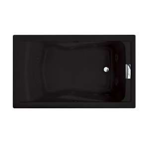 American Standard Black Acrylic Drop In Jetted Whirlpool Tub 2771V.178