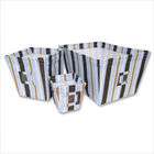 Trend Lab Max Fabric Storage Bins in Stripes (3 Pieces)