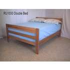 Riddle Manufacturing Queen Riddle Bed Natural Lacquer