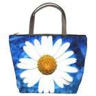 Carsons Collectibles Bucket Bag (Purse, Handbag) of Daisy Flower 