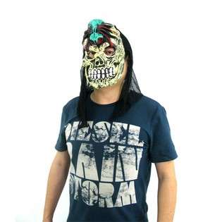 CET Domain G0000008 Halloween Skeleton Mask with Flashing Spider at 