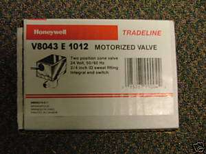HONEYWELL MOTORIZED VALVE V8043E1012  
