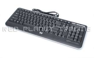 HP Multimedia USB Wired 104 Key Black Keyboard KU 0841 505060 371 