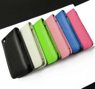1PCS Wallet Leather Card Holder Flip Case Cover Pouch For iPod Touch 4 