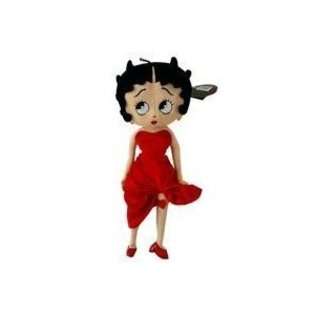betty boop red dress collectible 17 plush doll figure