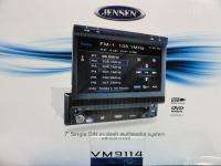 JENSEN VM9114 Single DIN 7 LCD Touchscreen Monitor DVD/CD//WMA 