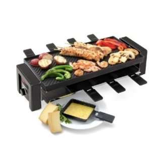    457 8 Person Nonstick Party Grill/Griddle and Raclette 