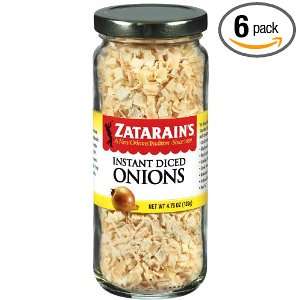 ZATARAINS Diced Onions, 4.75 Ounce Grocery & Gourmet Food
