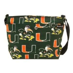  University of Miami Canes Hurricanes Purse by Broad Bay 