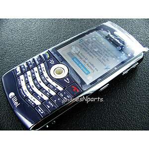   Alltel Blackberry Pearl 8130 Camera GPS Full Keyboard Smart Phone Blue