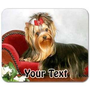  Yorkshire Terrier Personalized Mouse Pad Electronics