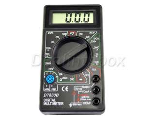 New LCD Digital Voltmeter Ammeter Ohm Multimeter DT830B  