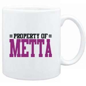 Mug White  Property of Metta  Female Names  Sports 